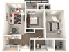 San Clemente Floor Plan San Clemente Floor Plan at 55+ FountainGlen Stevenson Ranch, California, 91381